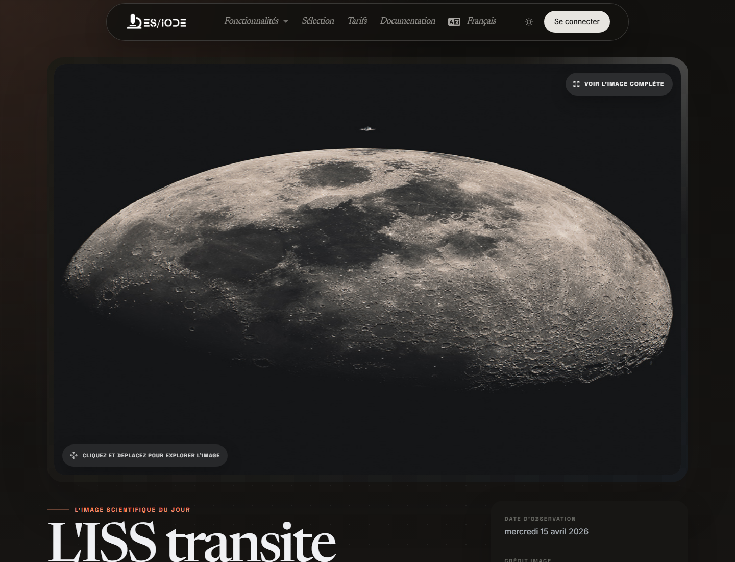Image de science