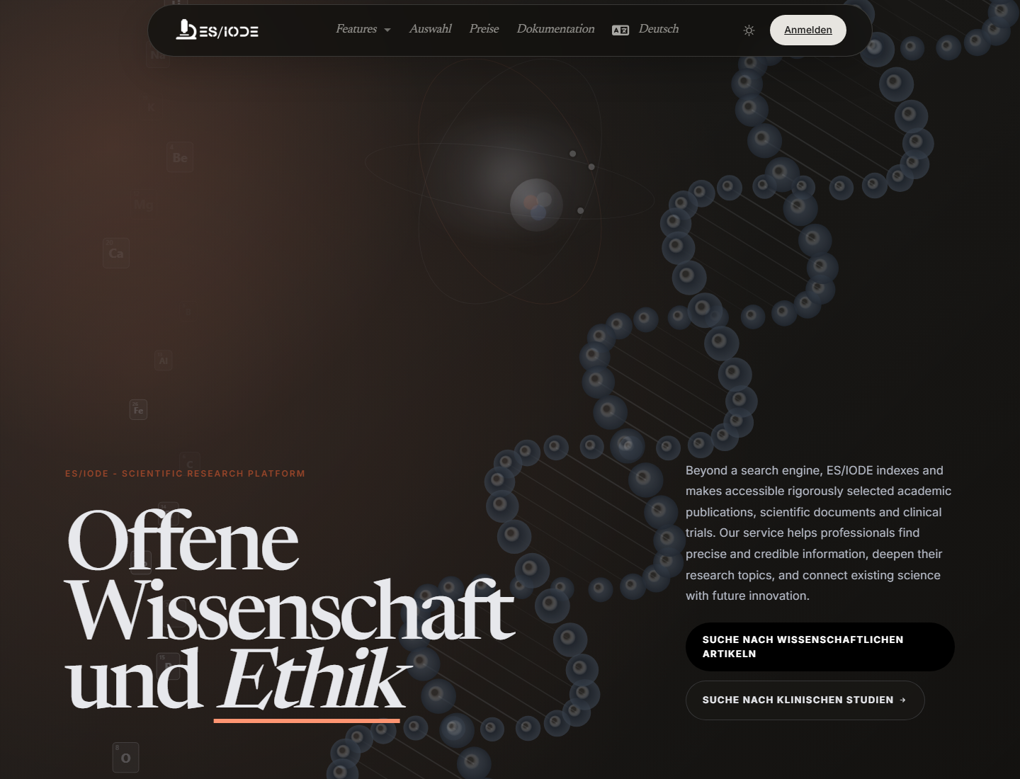 ES/IODE-Startseite